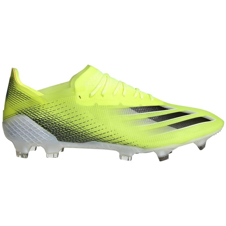 Scarpe da calcio Adidas X Ghosted.1 Fg giallo-nere FW6898 giallo, nero
