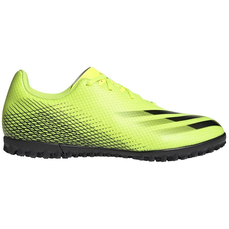 Scarpe da calcio Adidas X Ghosted.4 Tf giallo-nero FW6917