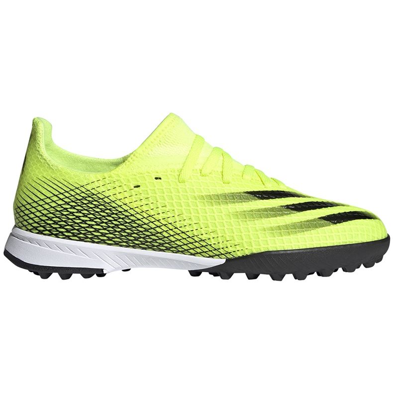 Scarpe da calcio Adidas X Ghosted.3 Tf Junior giallo-nero FW6926