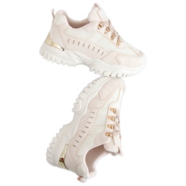 Scarpe sportive beige VL131P Beige