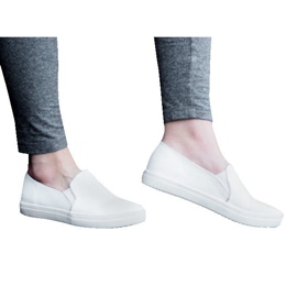 Classic Slip On TS9007 Scarpe da ginnastica bianche bianco