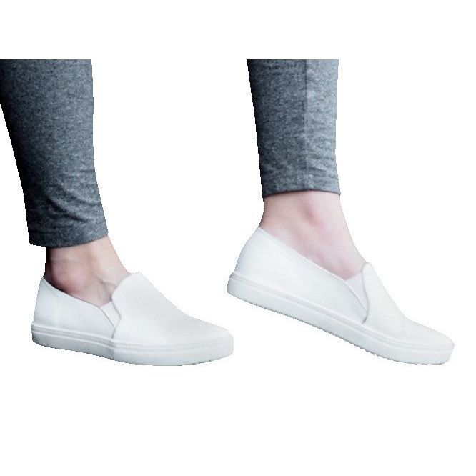 Classic Slip On TS9007 Scarpe da ginnastica bianche bianca