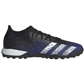 Scarpe da calcio Adidas Predator Freak .3 L Tf M FY0616 bianco, nero, blu marino blu navy