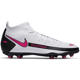 Nike Phantom Gt Club Df FG / MG CW6672 160 scarpe da calcio bianca