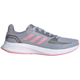 Adidas Runfalcon 2.0 K scarpe bambino grigio-rosa FY9497