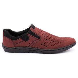 Polbut Scarpe uomo 401 bordeaux estate rosso