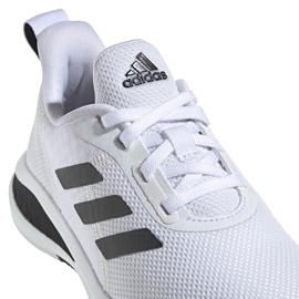 Scarpe da bambino Adidas FortaRun K bianche e nere FW2576 bianco