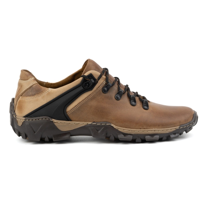 KENT Scarpe da trekking da uomo 116 marroni marrone