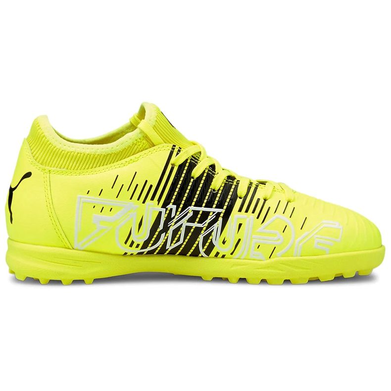 Scarpe da calcio Puma Future Z 4.1 Tt Jr giallo 106403 01