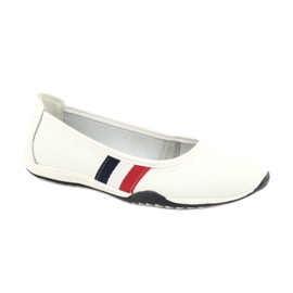 Ballerine sportive da donna Filippo DP2063/21 bianco rosso blu navy