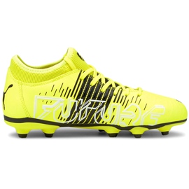 Scarpe da calcio Puma Future Z 4.1 Fg Ag Junior giallo 106400 01