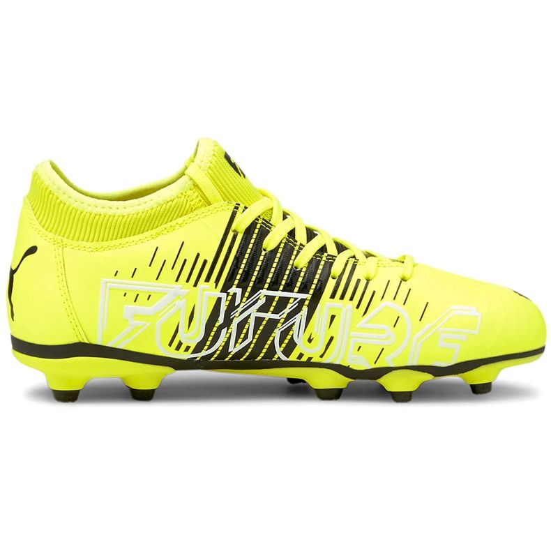 Scarpe da calcio Puma Future Z 4.1 Fg Ag Junior giallo 106400 01