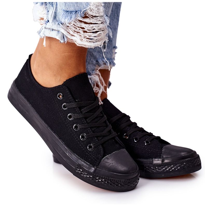 PS1 Sneakers da donna classiche nere Omerta nero