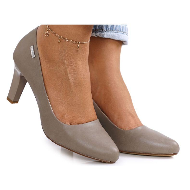 PJ1 Décolleté classiche su Eleanor Cappuccino Bar beige