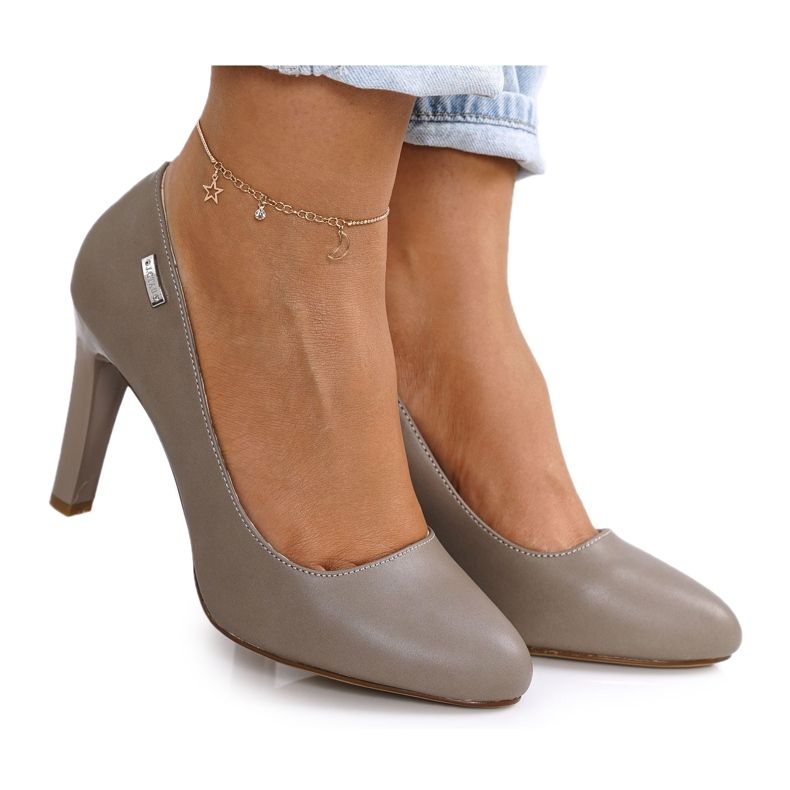PJ1 Décolleté classiche su Eliana Cappuccino Bar beige