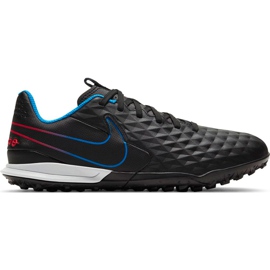 Scarpa da calcio Nike Tiempo Legend 8 Academy Tf Junior AT5736 090 nero nero
