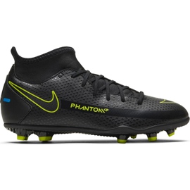 Scarpe da calcio Nike Phantom Gt Club Df FG / MG Junior CW6727 090 nero nero