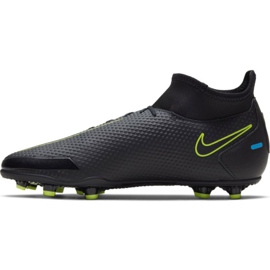 Nike Phantom Gt Club Df FG / MG M CW6672 090 scarpe da calcio nero nero
