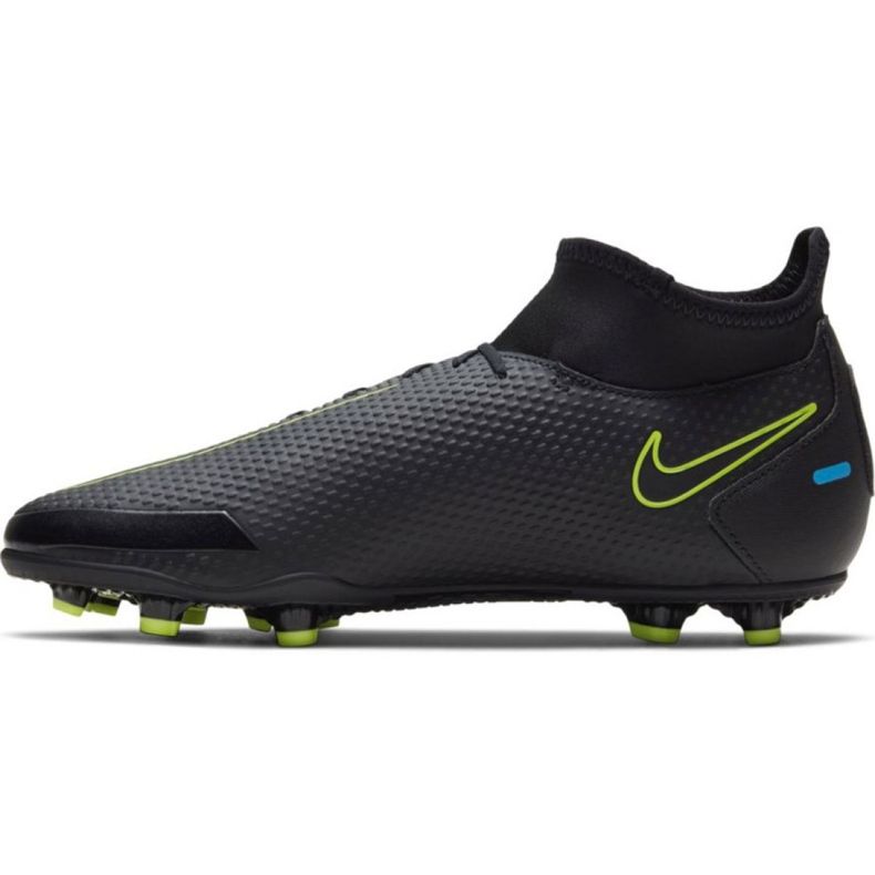 Nike Phantom Gt Club Df FG / MG M CW6672 090 scarpe da calcio nero nero