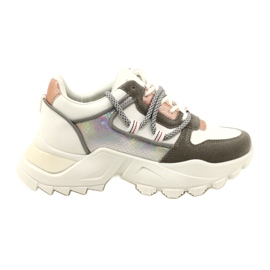 News Scarpe sportive femminili sneaker 21SP26-3973 Bianco