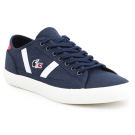 Linea laterale Lacoste M 7-37CMA00297A2 bianca blu navy