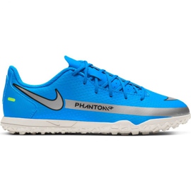 Nike Phantom Gt Club Tf Jr CK8483-400 scarpe da calcio blu blu