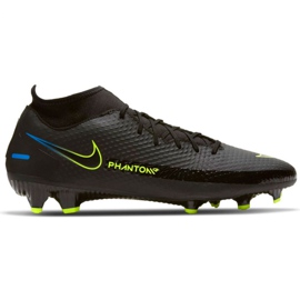Scarpe da calcio Nike Phantom Gt Academy Df FG / MG M CW6667-090 nero nero