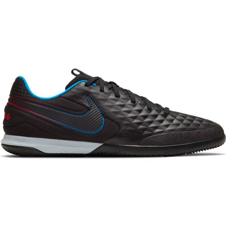 Nike React Tiempo Legend 8 Pro Ic M AT6134-090 scarpe da calcio multicolore nero