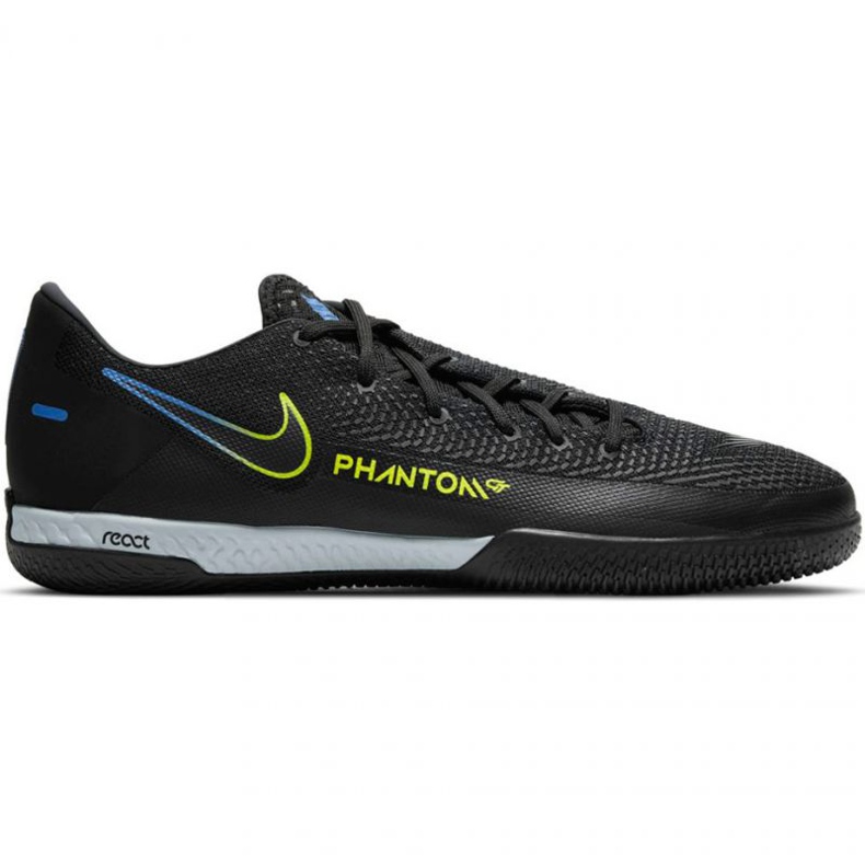 Nike React Phantom Gt Pro Ic M CK8463-090 scarpe da calcio multicolore nero