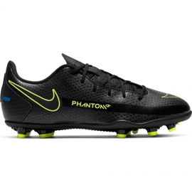 Scarpe da calcio Nike Phantom Gt Club FG / MG Jr CK8479-090 nero nero