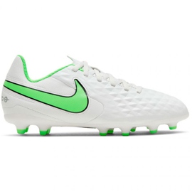 Scarpe da calcio Nike Tiempo Legend 8 Club FG / MG Jr AT5881-030 multicolore bianco