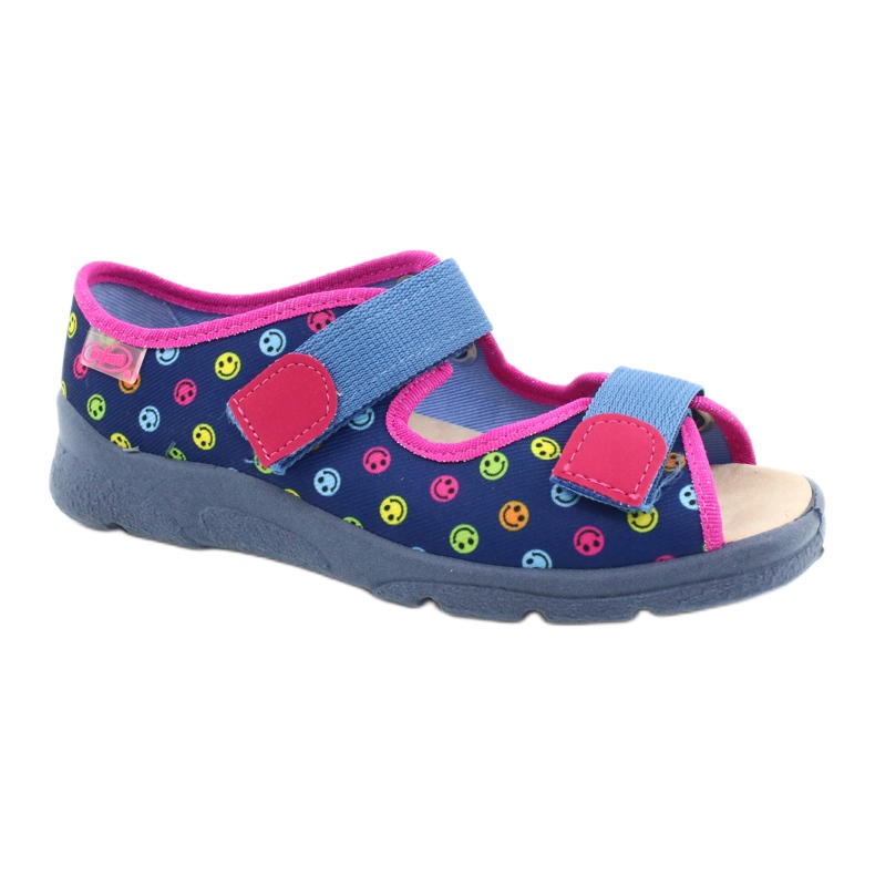 Scarpe per bambini Befado 869Y150 blu rosa multicolore