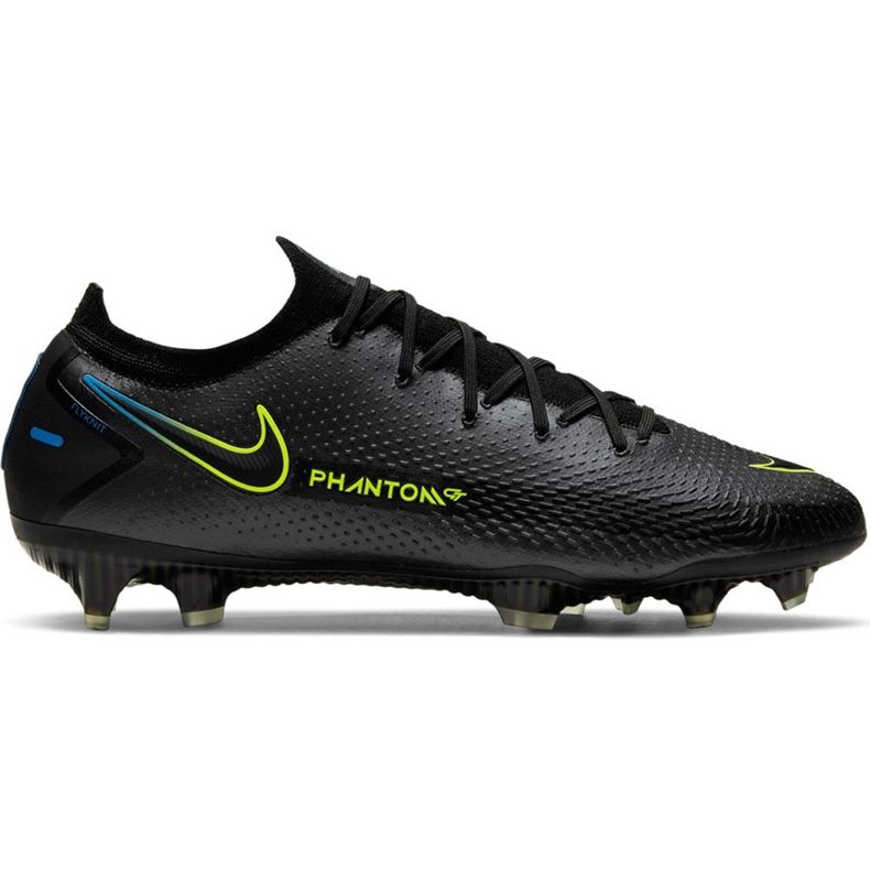 Nike Phantom Gt Elite Fg Scarpe da calcio nere CK8439 090 nero nero