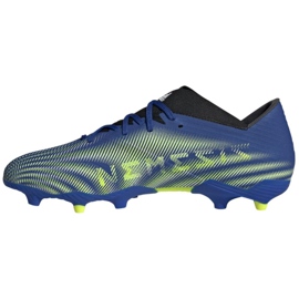 Scarpe da calcio Adidas Nemeziz.2 Fg M FW7412 multicolore blu