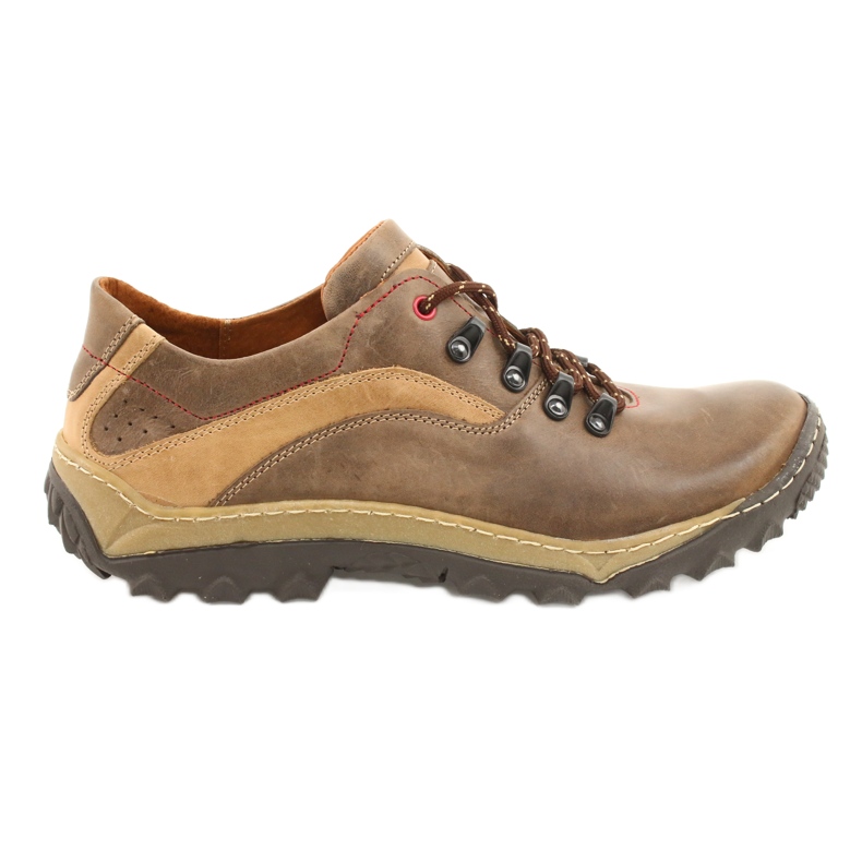 KENT Scarpe da trekking da uomo 268K marroni marrone