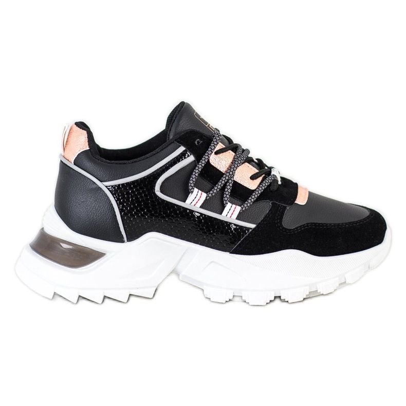 SHELOVET Scarpe da ginnastica alla moda nero