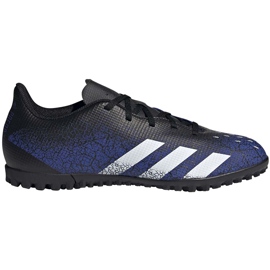 Scarpe calcio adidas Predator Freak.4 Tf nere e blu FY0634 blu navy