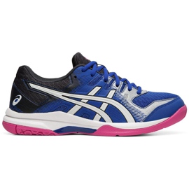 Asics Gel-Rocet 9 blu 1072A034 400 scarpe da pallavolo da donna blu navy
