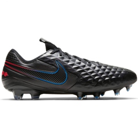 Scarpe da calcio Nike Tiempo Legend 8 Elite Fg M AT5293-090 nero nero