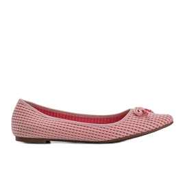 Ballerine Del Amor in tessuto rosa