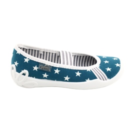 Scarpe per bambini Befado 193X066 bianca blu