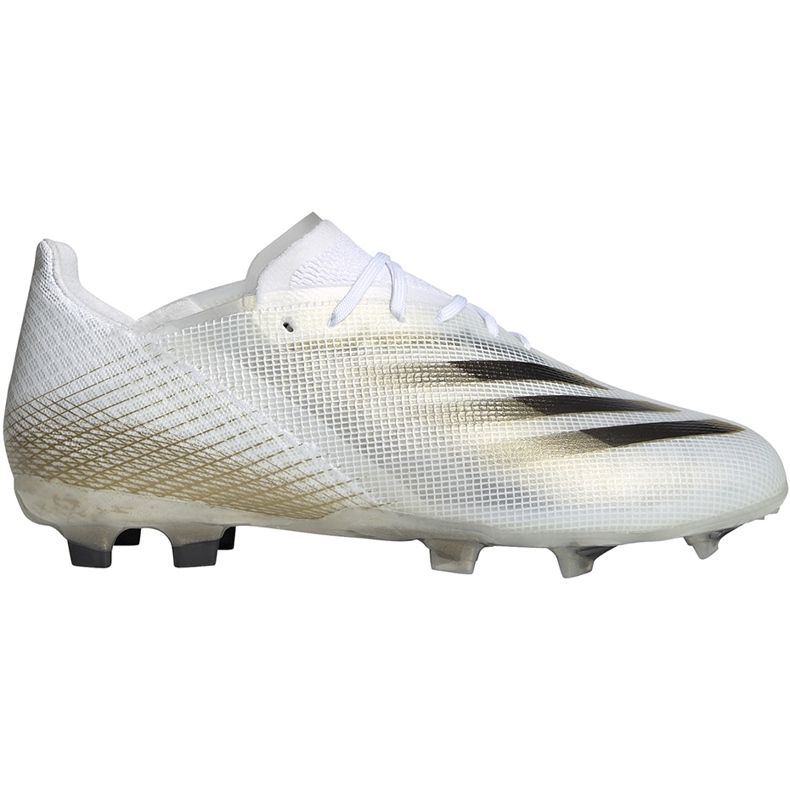 Scarpe da calcio Adidas X GHOSTED.1 Fg Junior EG8181 bianca