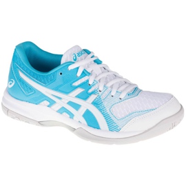 Asics Gel Rocket 9 W 1072A034-104 bianco blu