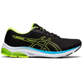 Asics Gel-Pulse 12 M 1011A844-006 scarpe nero verde