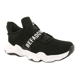 Scarpe per bambini Befado 516X066 bianco nero