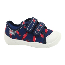 Scarpe per bambini Befado 907P133 rosso blu navy