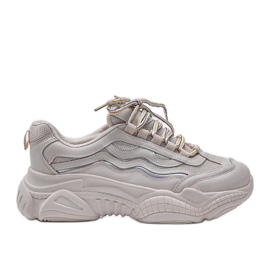 Sneakers sportive Lilly beige grigio