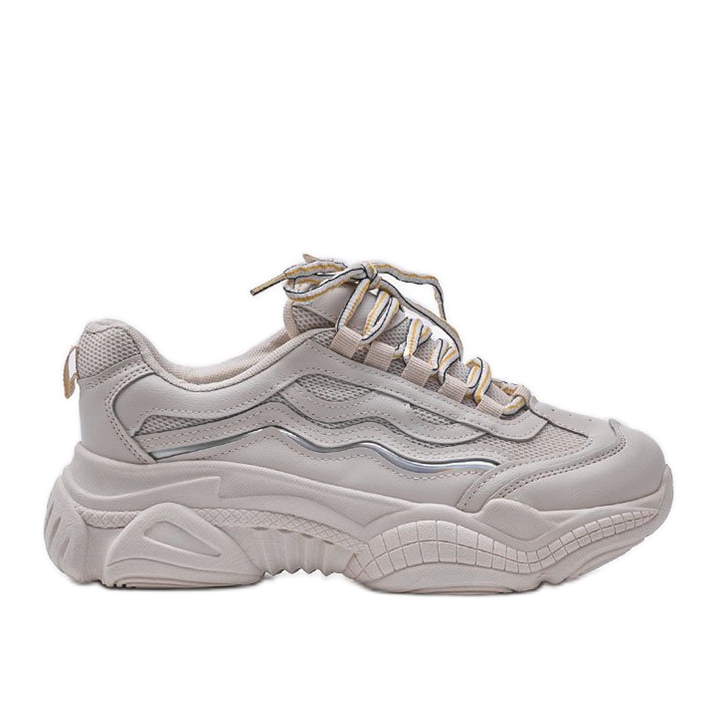 Sneakers sportive Lilly beige grigio