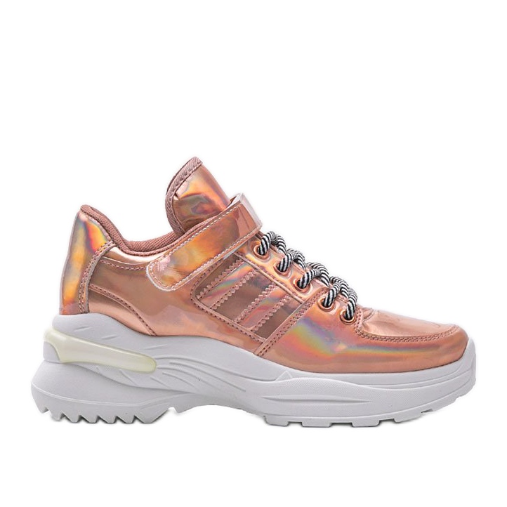 Sneakers Lollypop olografiche rosa