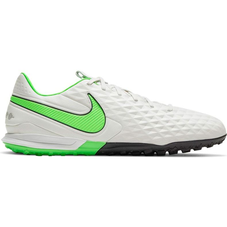 Nike Tiempo Legend 8 Pro Tf bianco AT6136 030 scarpe da calcio bianca bianca